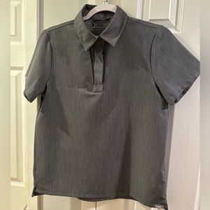 Figs Polo Top Graphite Small Gently Worn Excellent Condition